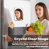 Magnetic Locker Mirror | Frameless Glass with Strong Magnetic Backing,