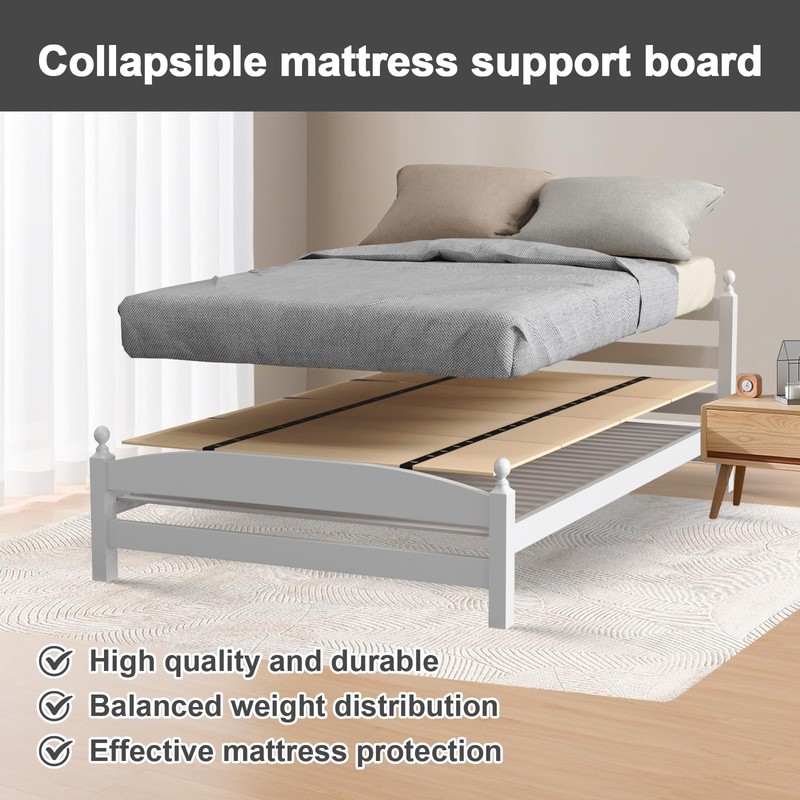 Imperius Mattress Support Wooden Bunkie Board/Bed Slats/Queen Bed Board Under