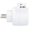 Unitec UNITEC Zwischenstecker mit 1x Schuko, 1x USB Typ C