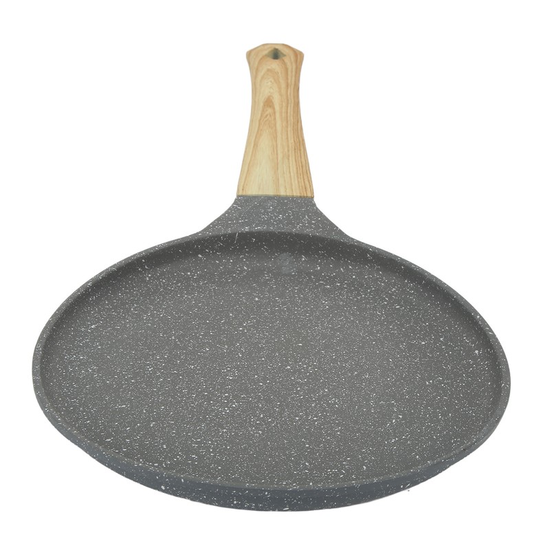 Frying Pan Flat Bottom Even Heating Stick Free Cooking Kitchen