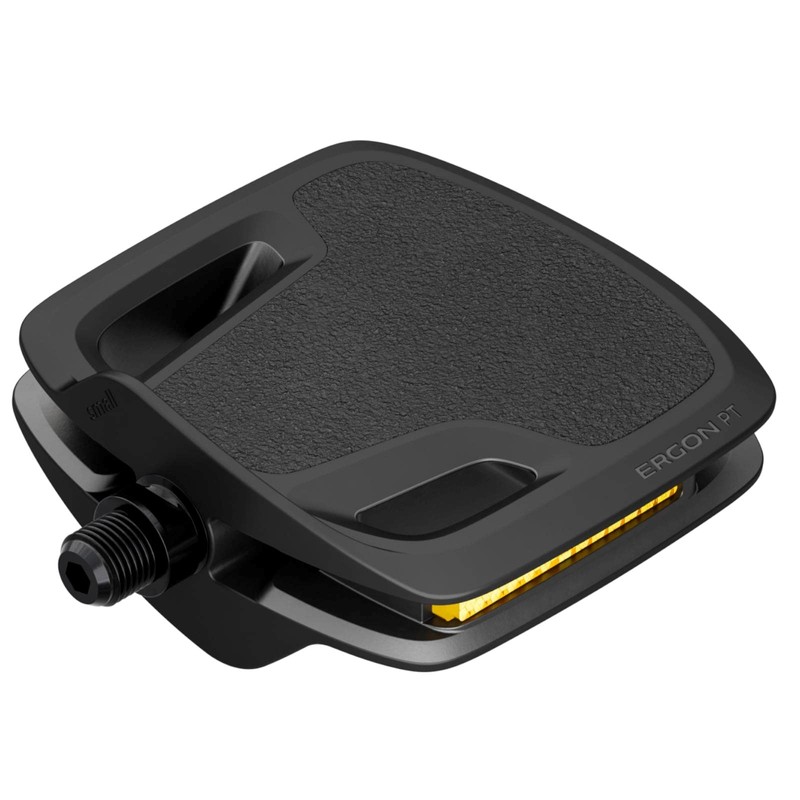 Ergon PT Flat Ergonomic Pedals 9/16", Small, Black