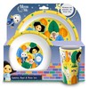 Moon and Me 3pcs Dinner Tableware Set Plate, Bowl &