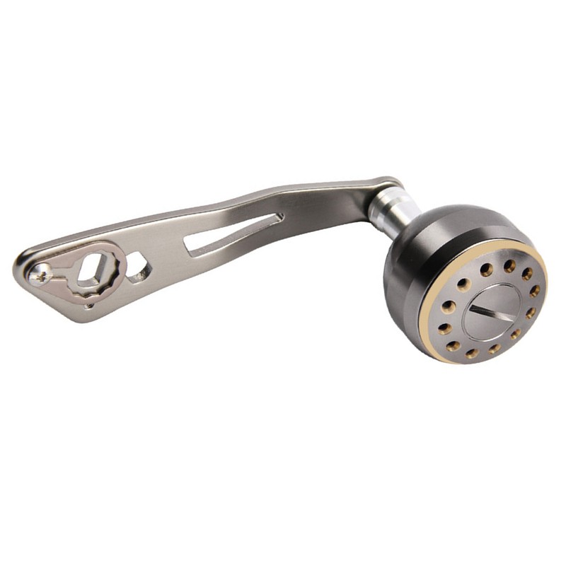 Baitcasting Reel Handle 32mm/1.26in Ergonomic Metal Fishing Reel Handle for