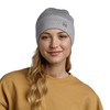 Buff Beanie Merino Lightweight Adulti Unisex, Solid Light Grey