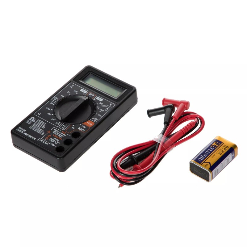 Hyper Tough NEW Digital Multimeter Voltage GFCI Outlet Electrical Tester