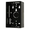 Leviton Surface Mount Backbox, Single Gang, 1.89", 42777-1EA, Black