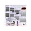 Kit De Extensiones De Pestañas De 8 Estilosgran Capacidad