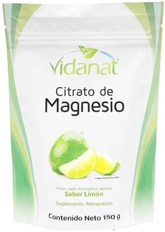 Citrato De Magnesio Limon 150gramos Vidanat