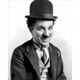 New 8x10 Photo: Filmmaker and Comedian Actor Charlie Chaplin as"The Tramp"