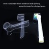 4 Packs Hygienic Protective Cover + 1 Electric Toothbrush Heads