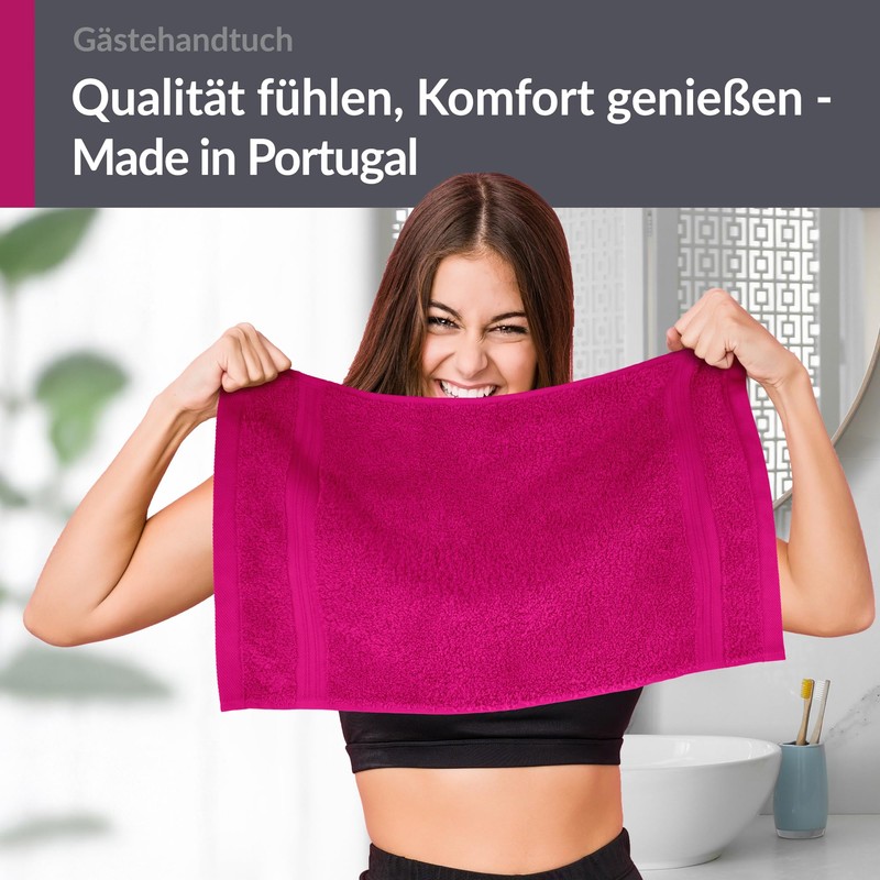 Lashuma Small Guest Hand Towel, 30 x 50 cm, Linz