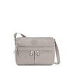 Kipling New Angie Small Crossbody, Grey Gris (Grey)