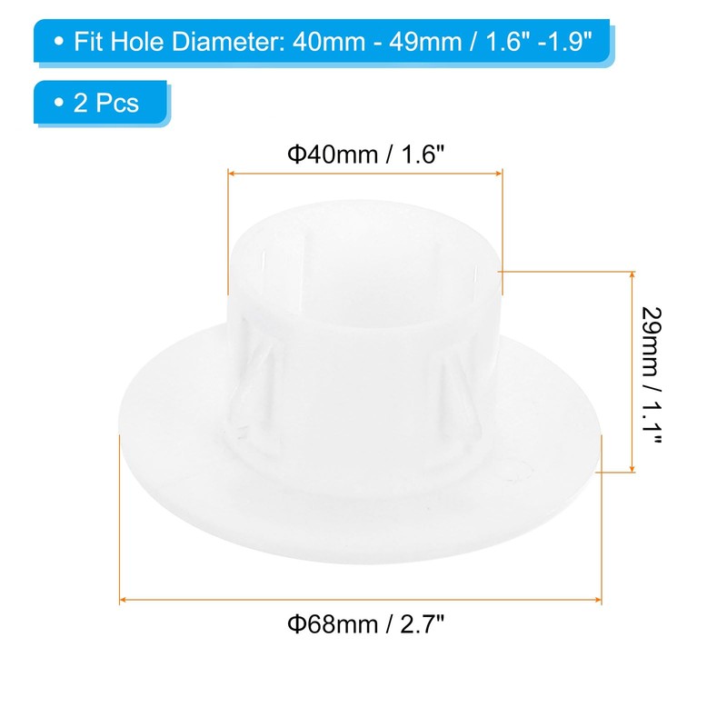 PATIKIL Air Conditioning Wall Hole Cover, 4Pcs Air Conditioner Blocking