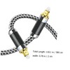 DOITOOL Optical Audio Cable Male to Male Flexible Cord for