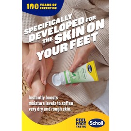 Scholl ExpertCare Intense Nourish Foot Cream for Hard Skin 150ml, Deeply Moisturising Cream with Urea, Vitamin E & Provitamin B5 Complex for Softer Smoother Feet
