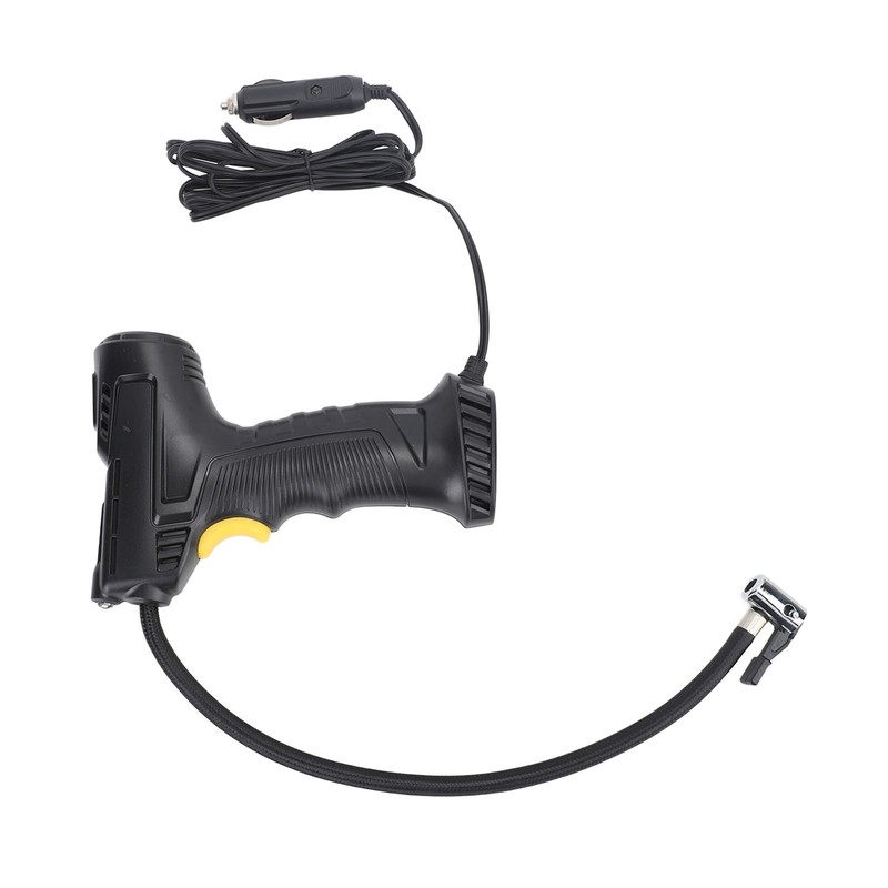 Wired Inflator 360 Degree Rotatable Inflation Pump LED Car Tire