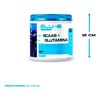 BCAAs Glutamina BLU-E en Polvo Sabor Moras, 500g
