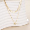 Jewlpire Gold Layered Necklaces for Women, 14K Plated Gold Choker