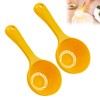 DOERDO 2PCS Plastic Rice Paddle Food Service Spoon Semicircular Rice