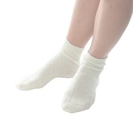 Cocoon Fit, Silk, Breathable, Comfortable, Easy to Use, Regular Socks, Black, Black