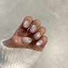 5 types of snowflake magnetic nails knit nail glass beads