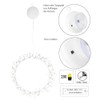 Ideen mit Herz LED Light Wreath, White, Diameter 23 cm,