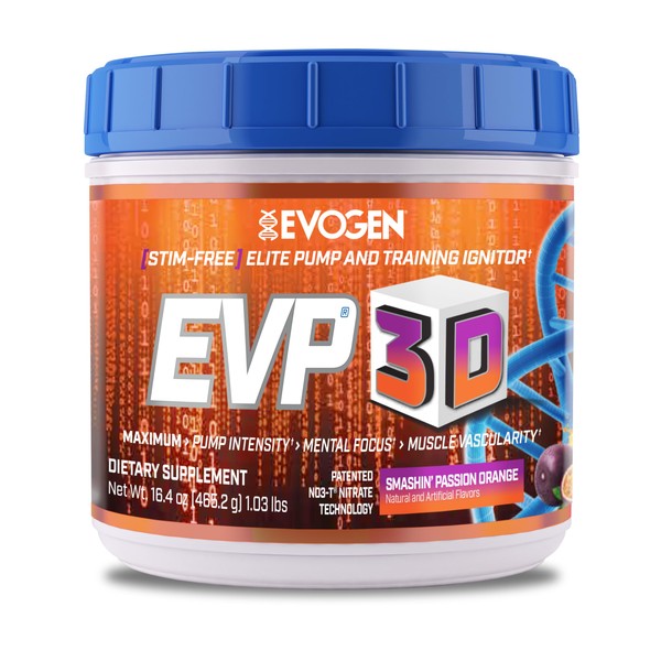 Evogen Evogen EVP 3D - Stim Free Pre Workout Powder