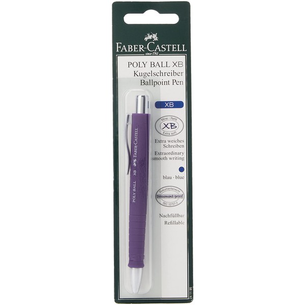 Faber-Castell 241195 -聽Poly Ball XB Ballpoint pen聽-聽assorted.