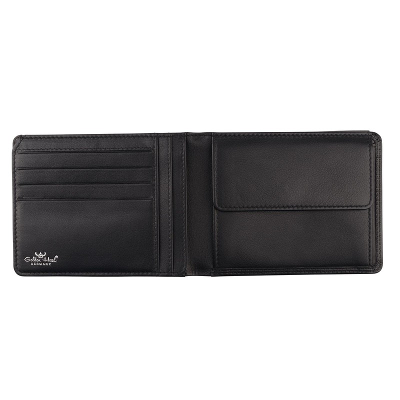 Golden Head Polo Wallet Leather 12 cm