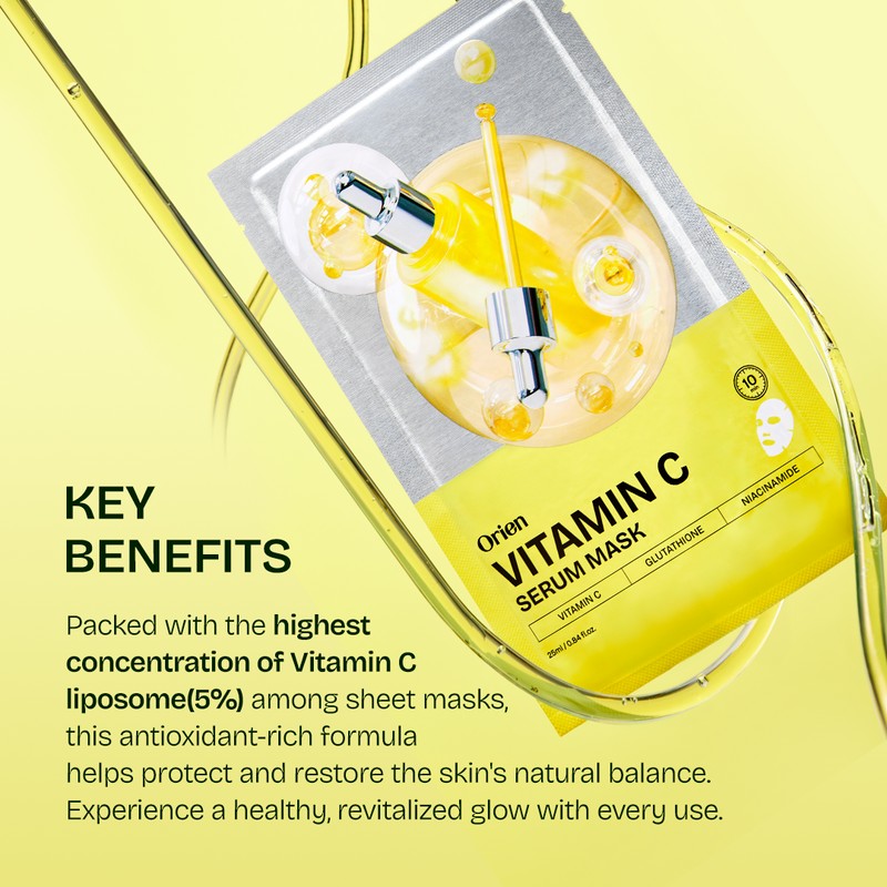 orien Vitamin C Serum Mask (4P) - orien Vitamin C