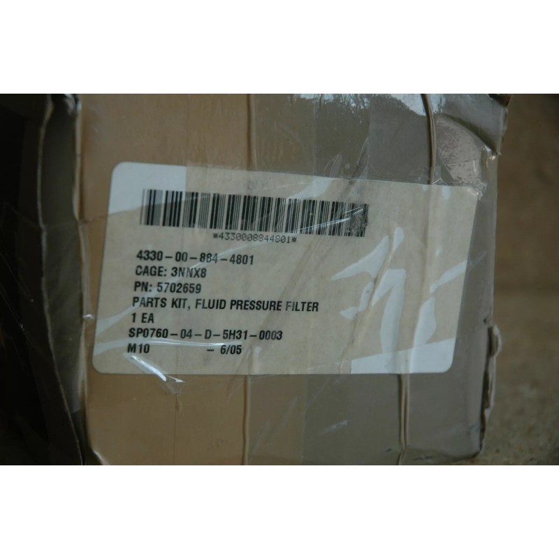Oil filter parts kit 2.5T/M35A2 4330-00-884-48