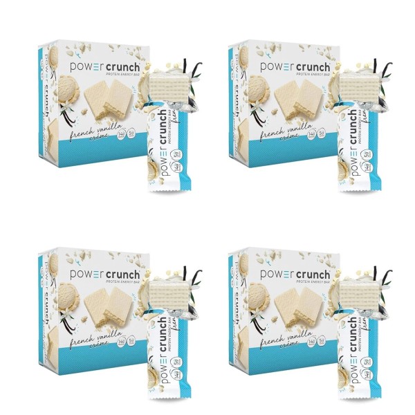 Power Crunch 4 PACK Power Crunch Protein Energy Bar Flavor