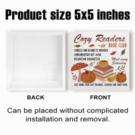 Fall Decorations for Home Farmhouse Office Bedroom Living Room, Autumn Pumpkins Decor, Fall Sign, Autumn Decor Wood 2401