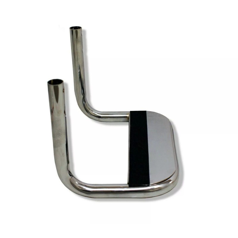 1CLICKAUTOACC CHROME METAL TRUCK SUV NERF SIDE STEP BAR 2PCS