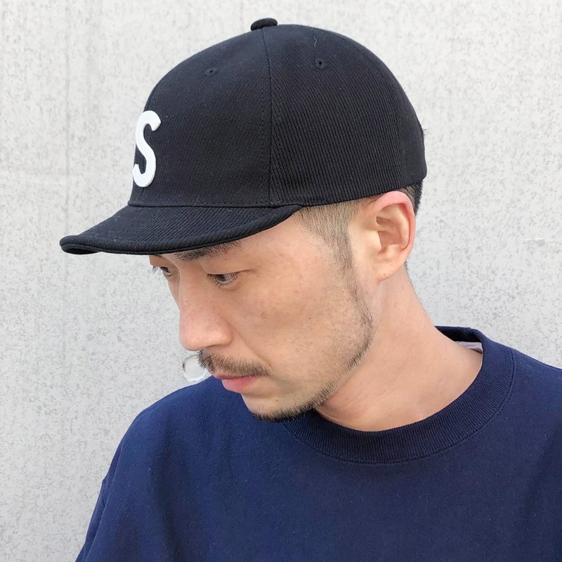 Basic Ench Logo Short Cap, S Logo, Short Brim, Ampire
