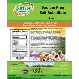 Sodium Free Salt Substitute (4 oz, ZIN: 526014) - 3 Pack
