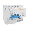 Miniature Circuit Breaker 3P and N Current Isolator DIN Rail