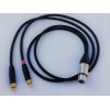 Unbranded 4'ft Mogami Cable Neutrik XLR Female to Dual RCA