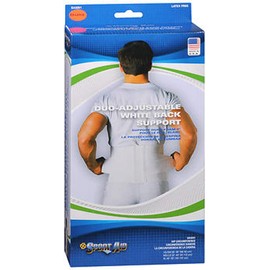 Sport-Aid Back Belt DUROFOAM SPORTAID White X-Large 3251