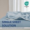 Cathay Home Full Fitted Sheet - Double Brushed Ultra Soft