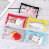 Aunifun 5 Pack Clear Toiletry Bag, Waterproof Cosmetic Bag, Portable