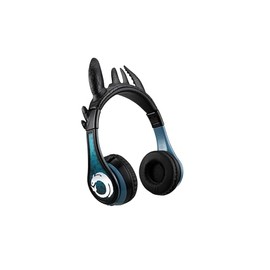 eKids Cómo Entrenar a tu Dragón - Auriculares Bluetooth con micrófono, auriculares inalámbricos de Toothless incluyen cable auxiliar, auriculares para escuela, hogar o viajes