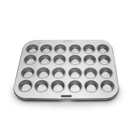 Fox Run Mini Muffin and Cupcake Pan, 24 Mini Cups, Stainless Steel Baking Pan, 10.5 x 13.75 x 1.5 inches,