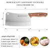 KOFERY Heavy-Duty 7-Inch Meat Cleaver Knife for Bones and Meat