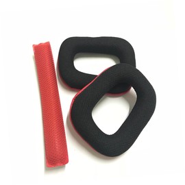 DOITOOL Replacement G930 Headset Headband Pads Memory Foam Easy Install Soft Protein Leather