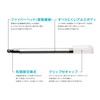 Miyoshi MCO Nib Replaceable Touch Pen, Smooth Conductive Fiber Type,