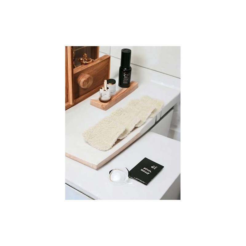 Reusable Cotton Terry Wipes - Pack of 4 - White