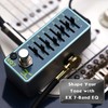 EX 7 Band EQ Mini Equalizer Guitar Pedal and Tip