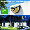 Solar Motion Sensor Lights Outdoor, 151 LED Super Bright Solar