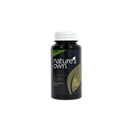 Fitness Health Fitness Health Natures Own Wholefood Multi (Multivitamin & Mineral), 60 Vegan caps by Natures Own